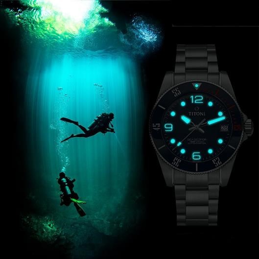 （廣告貼文）勇往直潛 No Limits! 百年TITONI推出「海洋探索-600米深潛系列」潛水錶